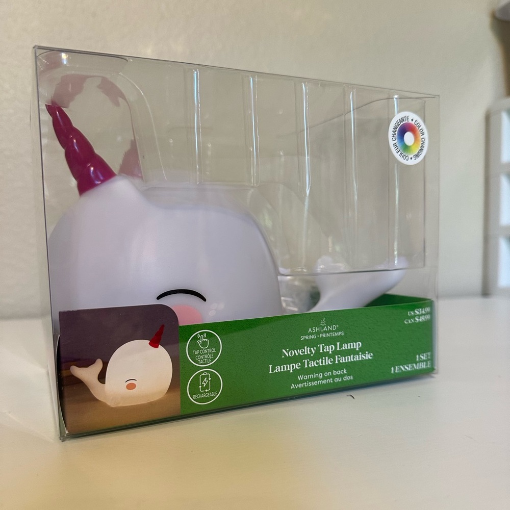 Unicorn Narwhal Novelty Tap Lamp